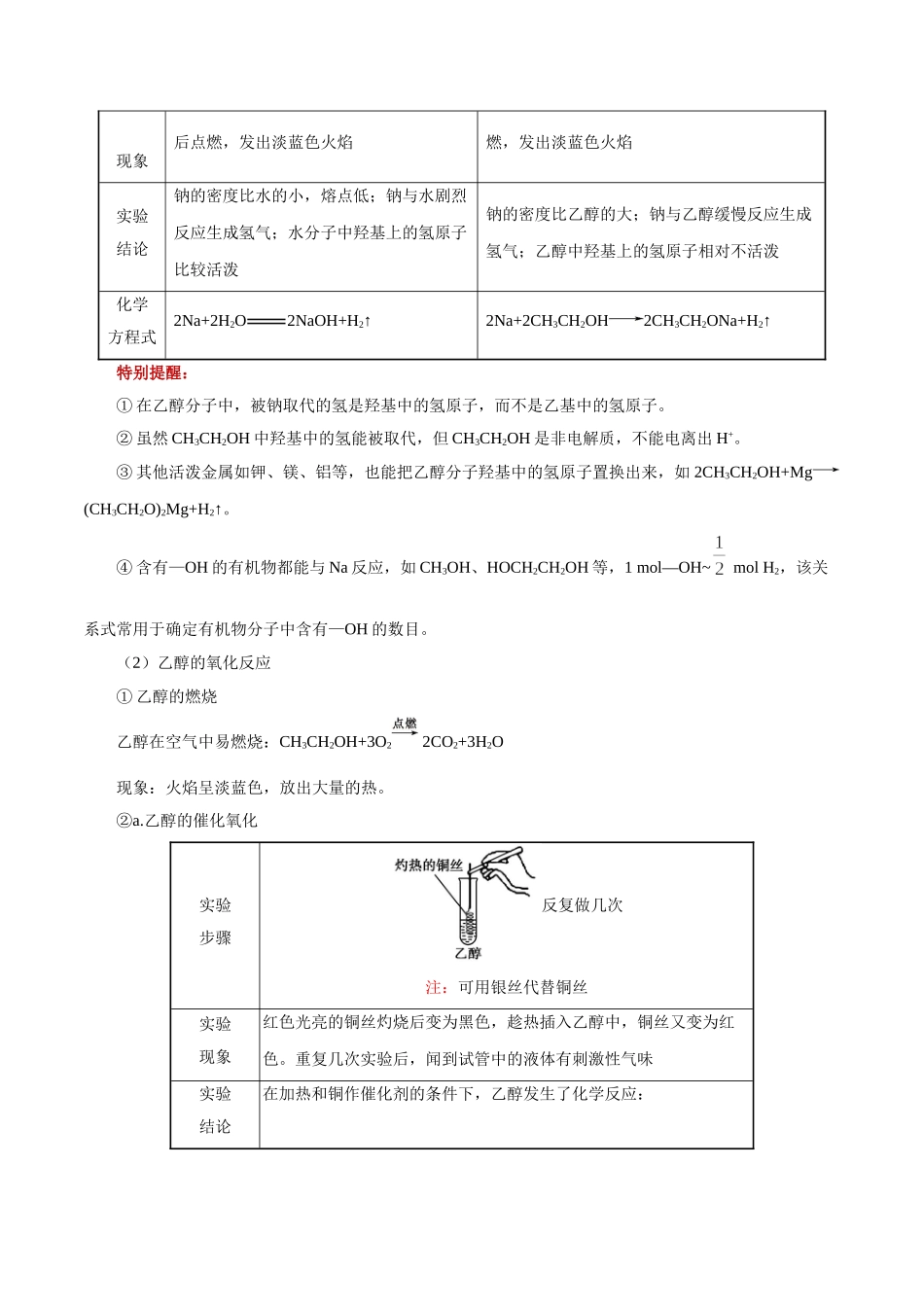 【高考化学考点专题】考点52 乙醇和乙酸.doc_第2页