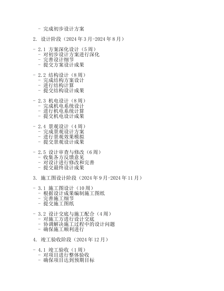 设计院项目进度计划表2024.docx_第2页