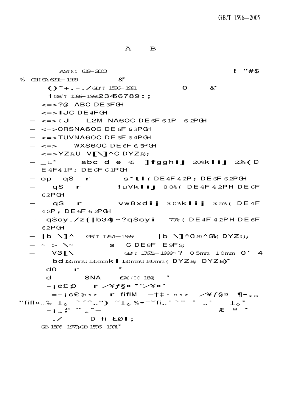 GBT1596-2005 用于水泥和混凝土中的粉煤灰《废止》高清版.pdf_第2页
