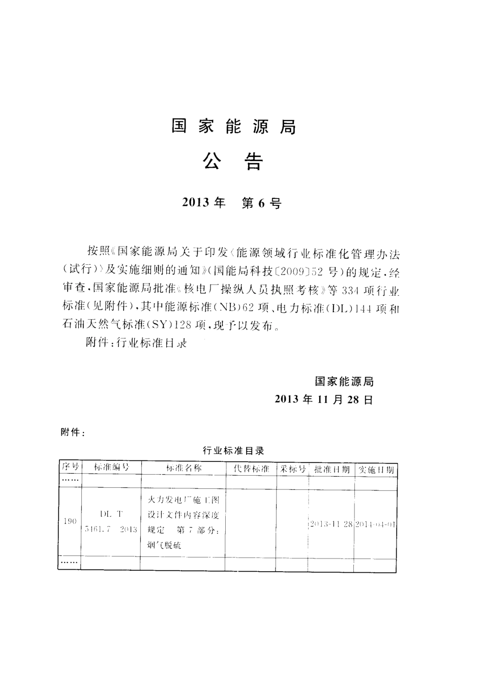 DL／T 5461.7-2013 火力发电厂施工图设计文件内容深度规定 第7部分：烟气脱硫.pdf_第3页