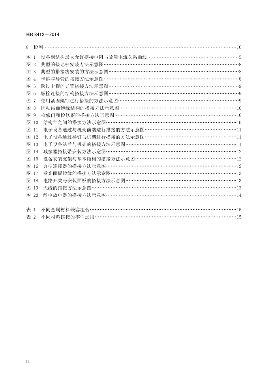 HB8412-2014 民用飞机系统电搭接通用要求.pdf_第3页