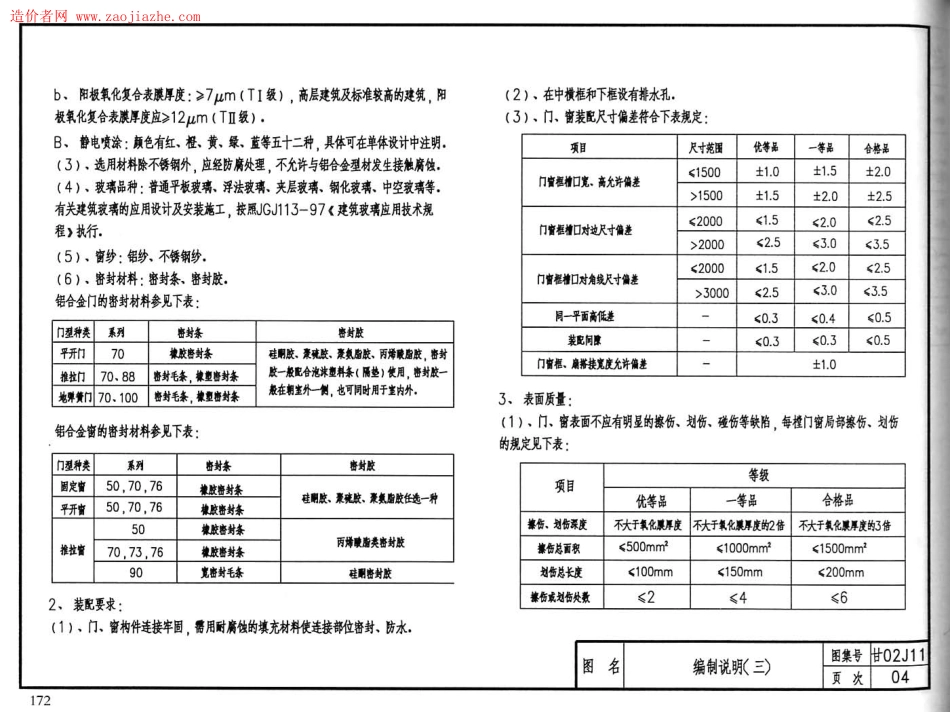 甘02J06-2铝合金门窗图集.pdf_第3页