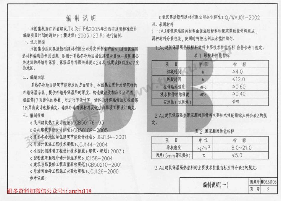 赣06ZJ103 AJ胶粉聚苯颗粒外墙外保温建筑构造.pdf_第3页