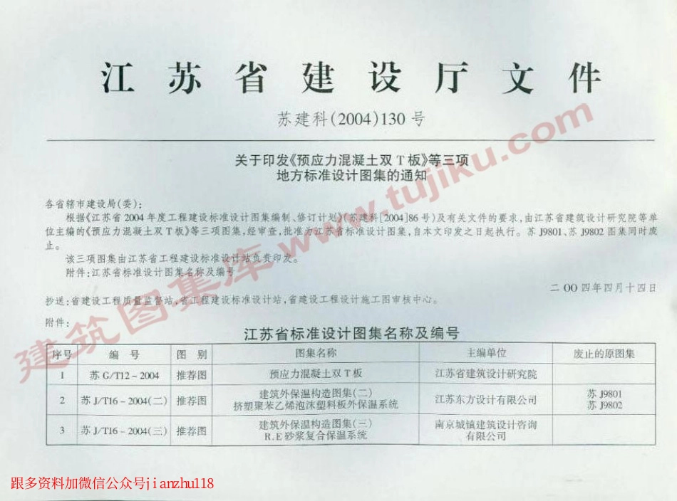 苏J／T16-2004(二)建筑外保温构造图集(二).pdf_第2页