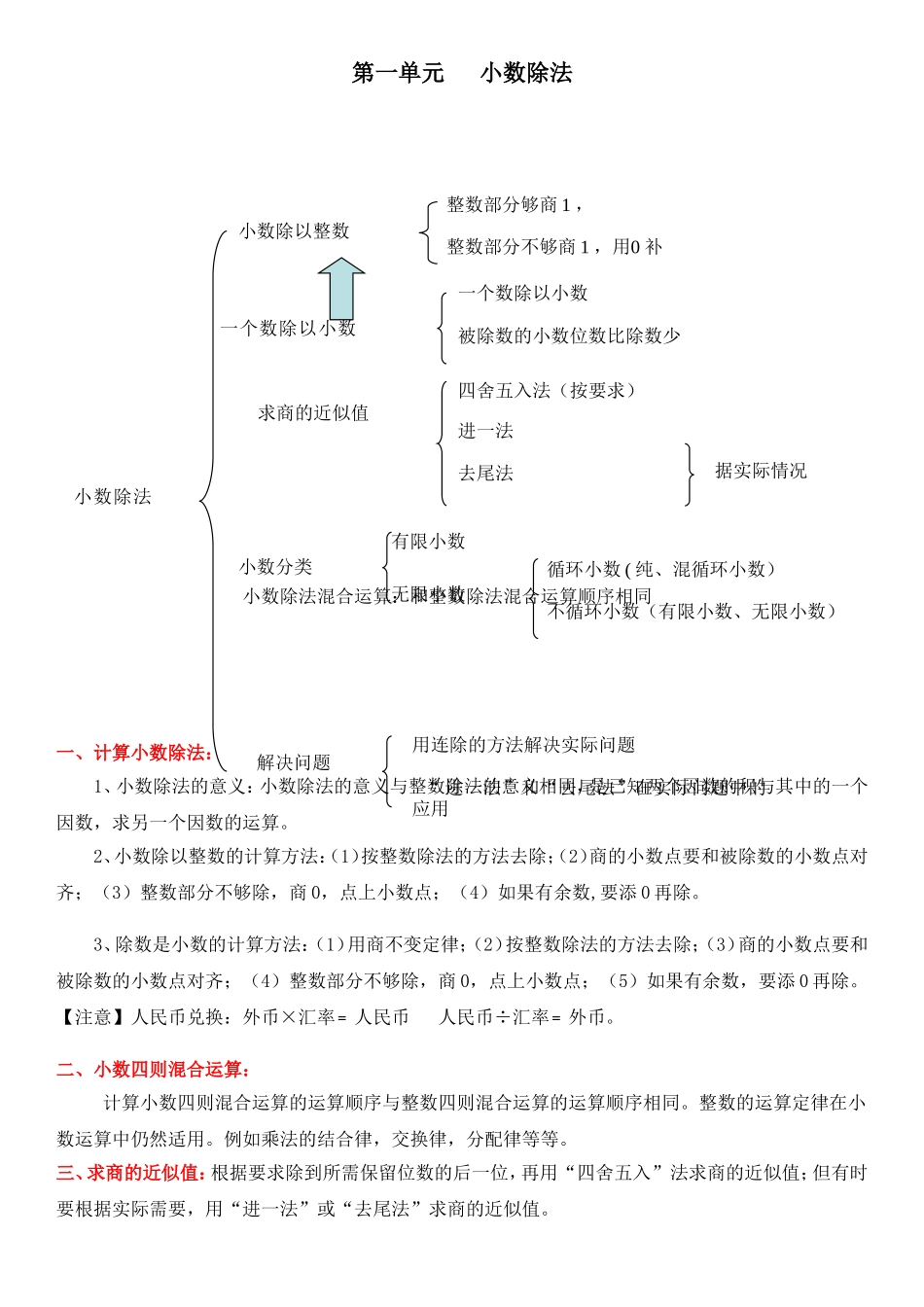 北师大版五年级上数学课外辅导讲义.doc_第1页