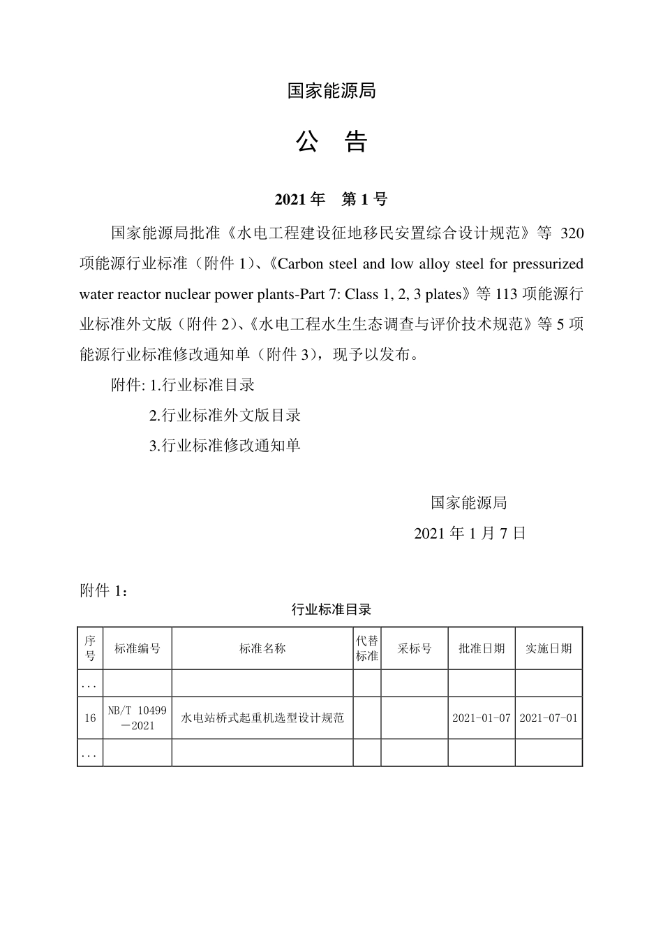 NB／T 10499-2021 水电站桥式起重机选型设计规范.pdf_第3页