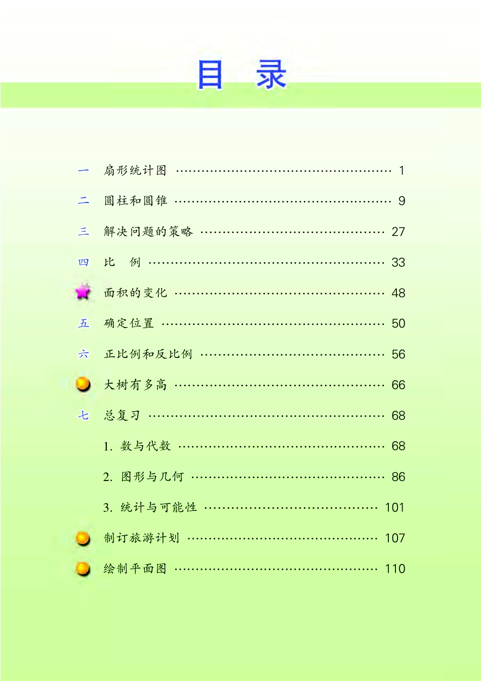 苏教版六年级下册数学PDF电子课本.pdf_第3页