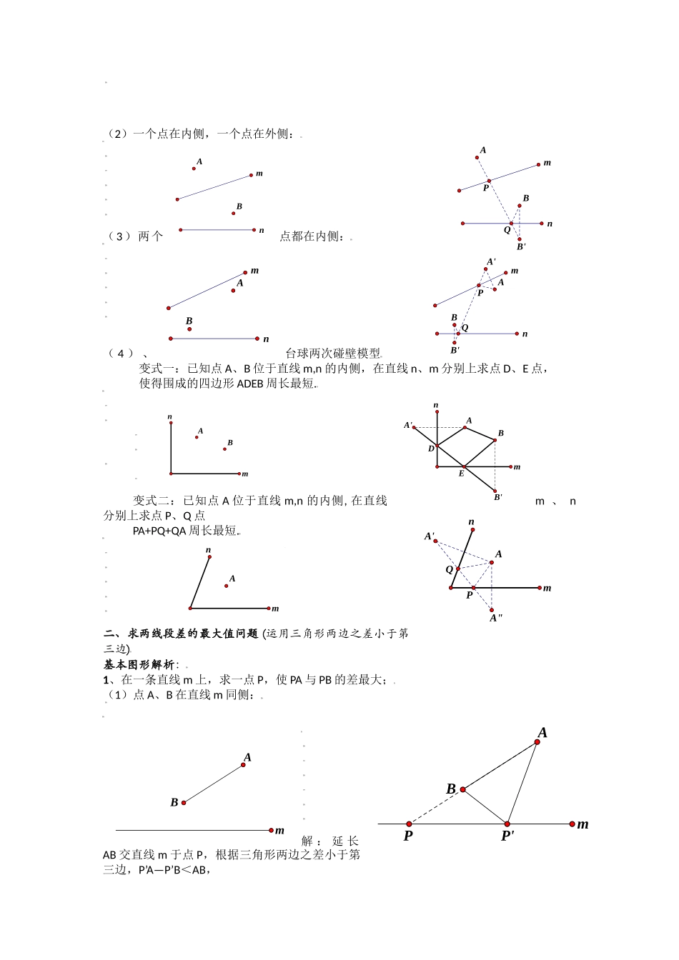 模型07 将军饮马模型（解析版）-2025《初中数学》74大招专题突破.docx_第2页
