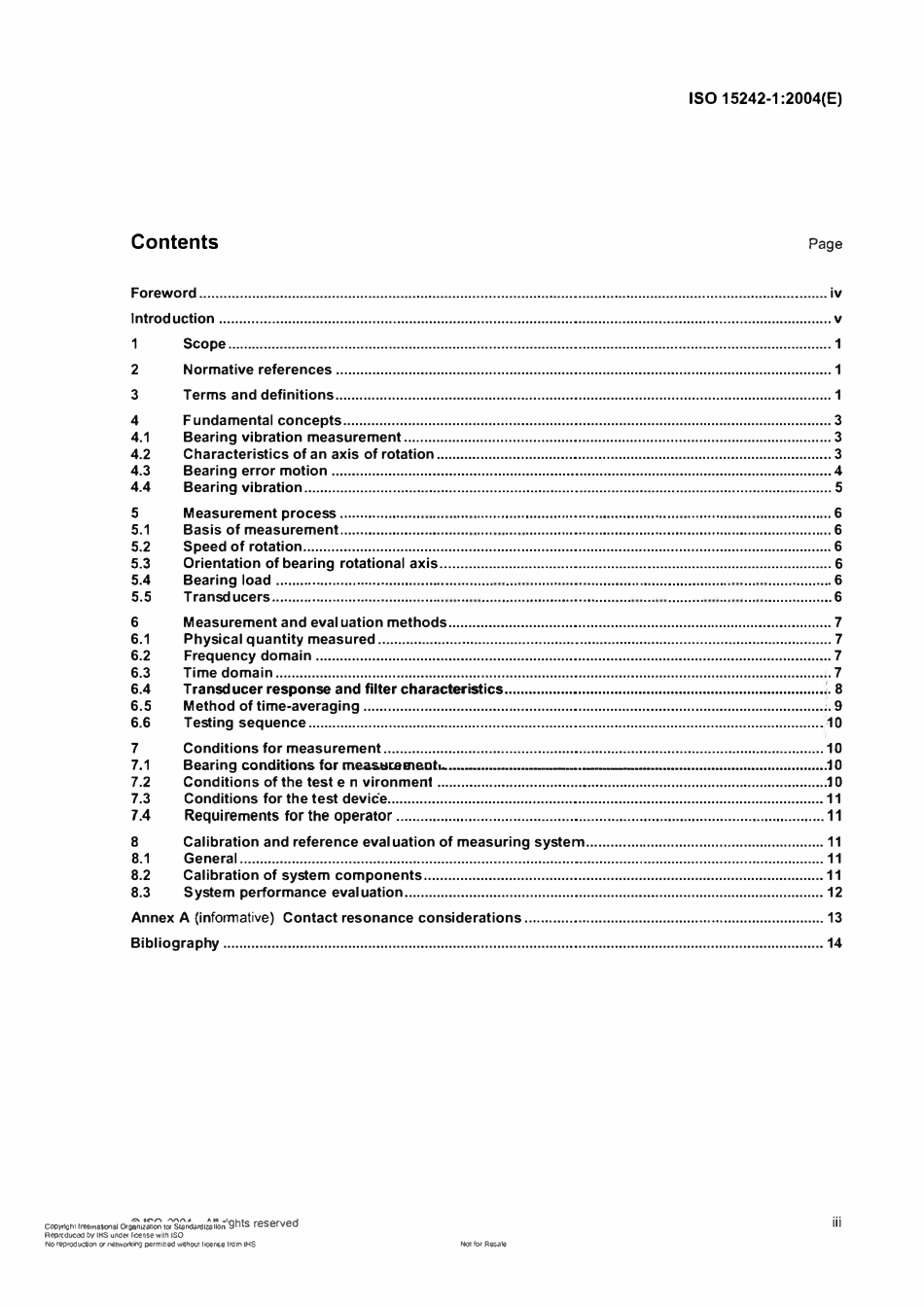 ISO 15242-1-2004 Rolling bearings-Measuring methods for vibration-Part 1：Fundamentals.pdf_第3页