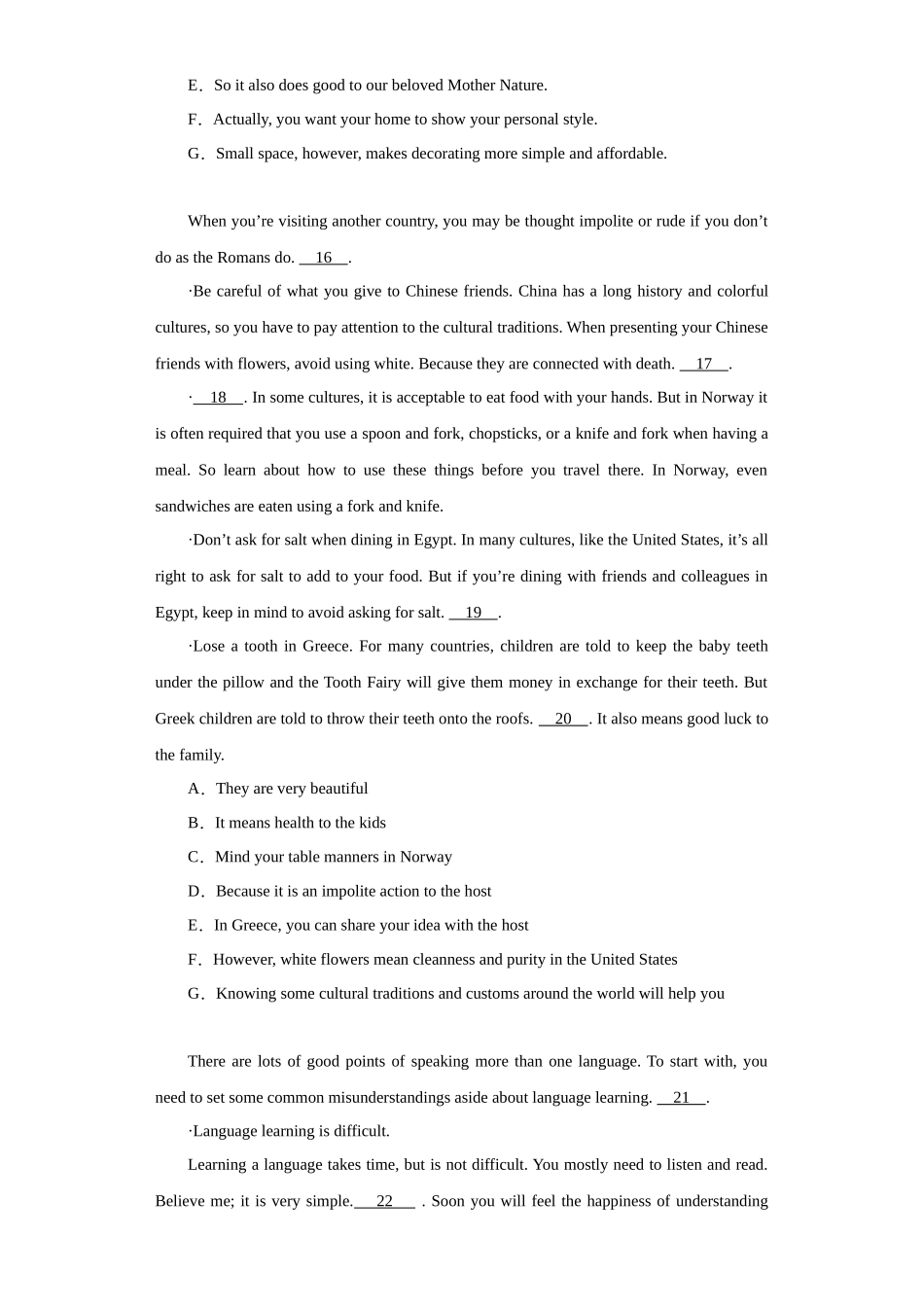 七选五-学考真题分类汇编-高中英语学考真题分类汇编.docx_第3页