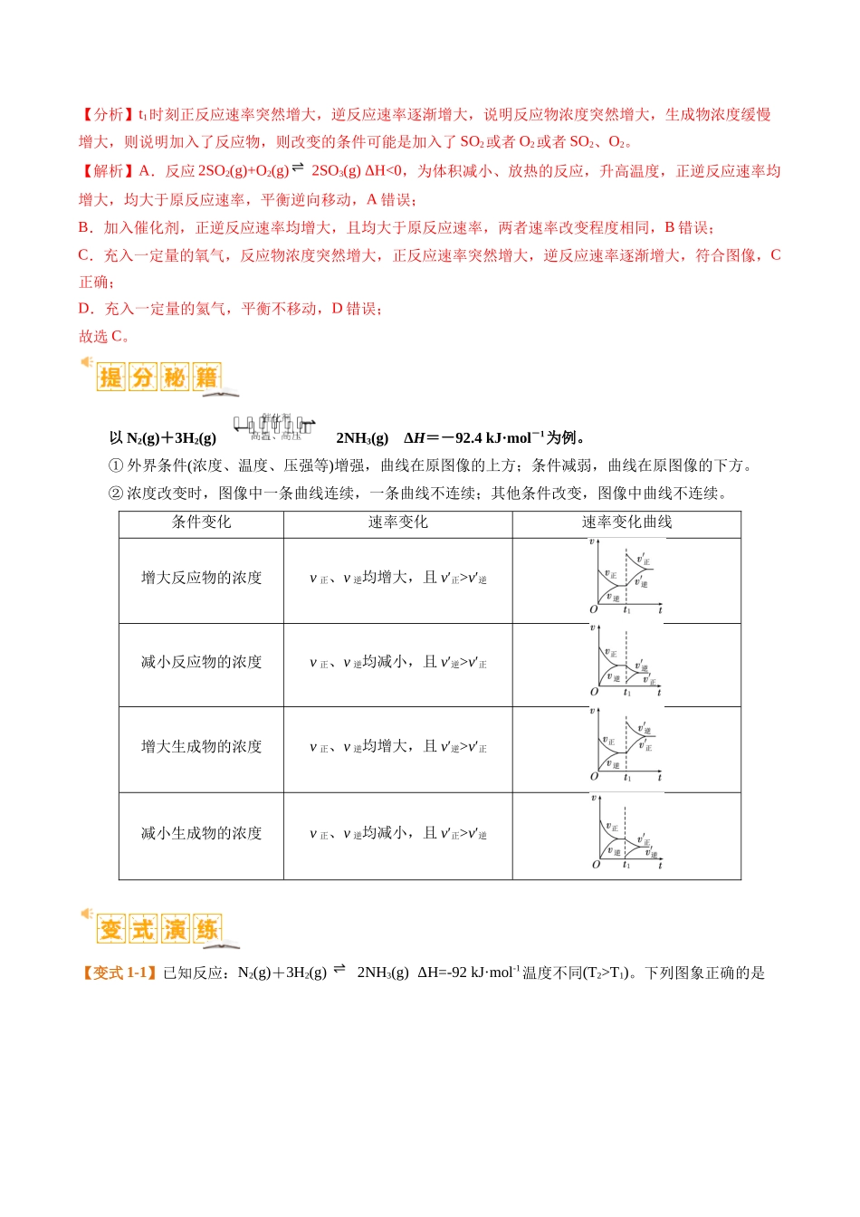 题型12 化学平衡图表分析（解析版）-高考化学二轮热点题型归纳与变式演练.docx_第2页