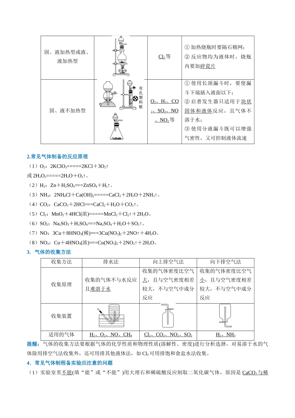 题型17 化学实验综合（原卷版）-高考化学二轮热点题型归纳与变式演练.docx_第3页