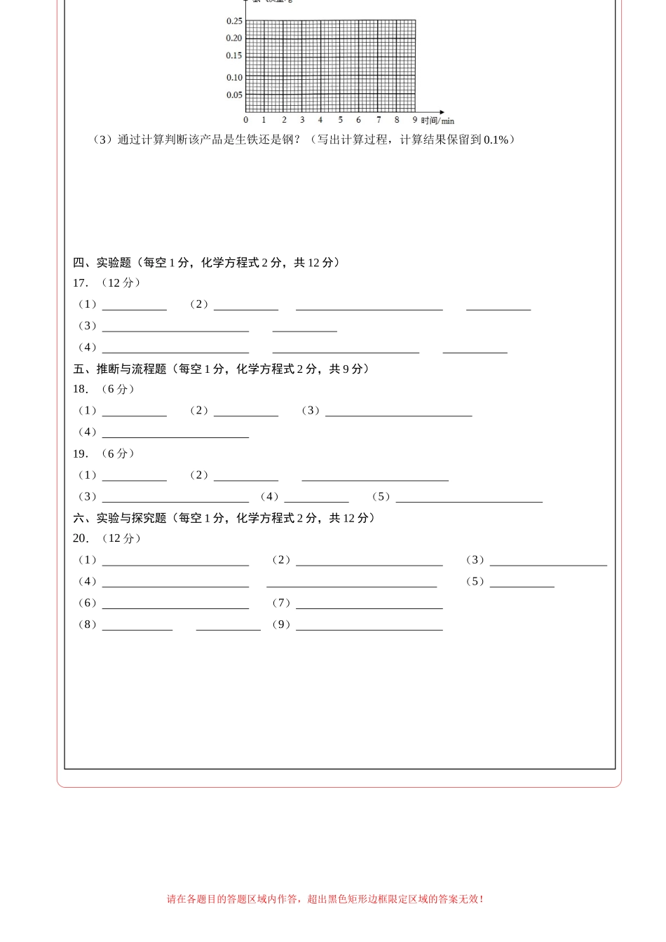 化学（成都卷）（答题卡）(1).docx_第2页