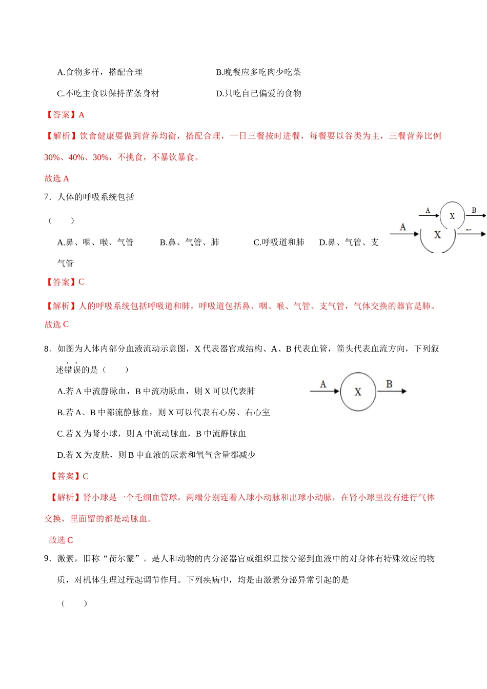 生物（黑龙江卷）（全解全析）(1).docx_第3页