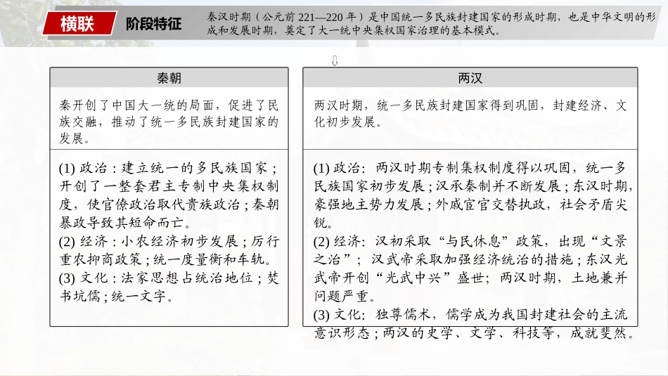 2025历史步步高大一轮复习讲义板块一　第二单元　第3讲　秦统一多民族封建国家的建立.pptx_第3页