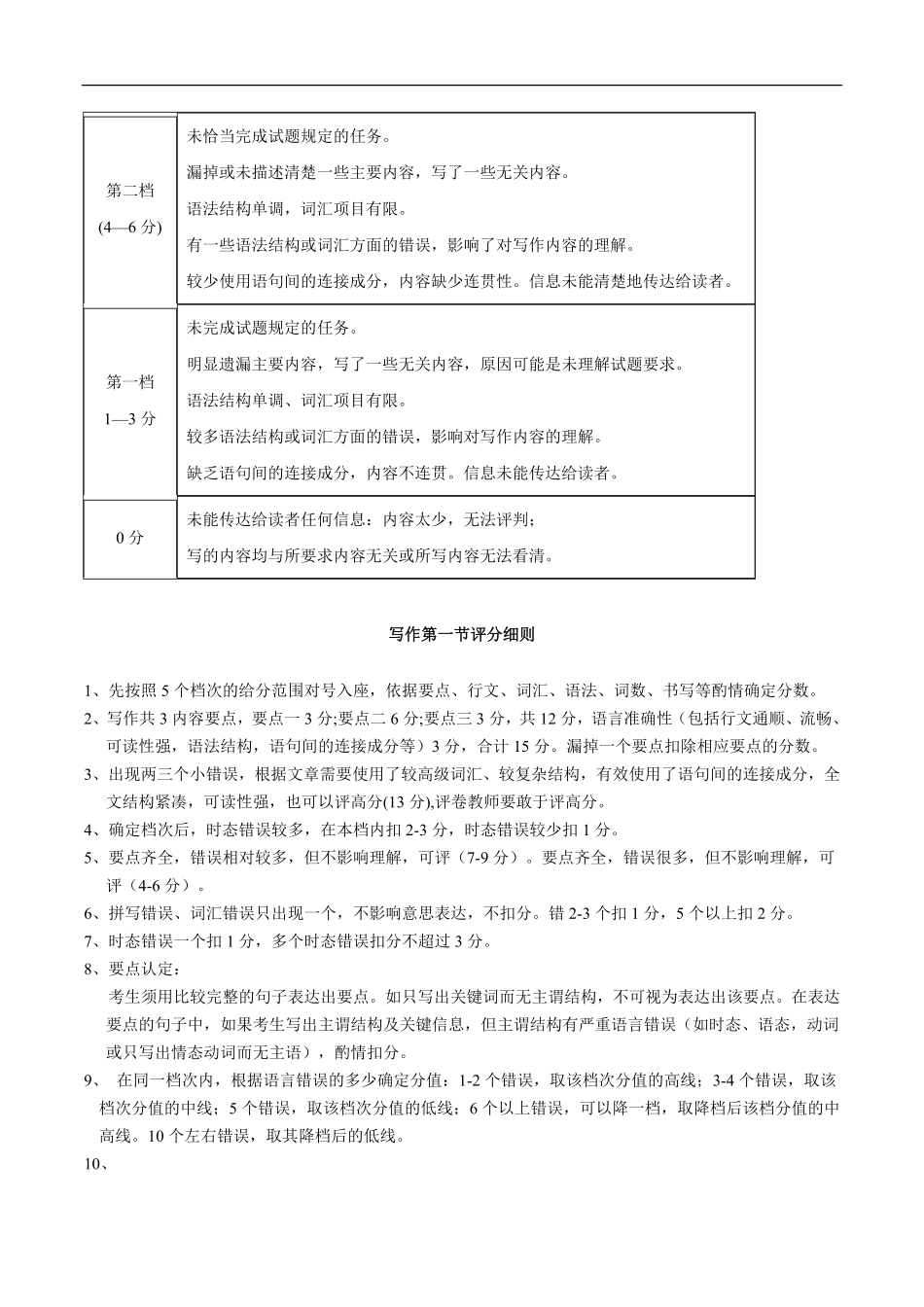 福建省宁德市2024-2025学年高一上学期1月期末考试英语答案.pdf_第3页