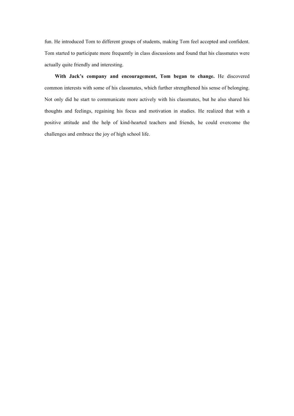 甘肃省武威市凉州区2024-2025学年高一下学期第一次质量检测英语答案.pdf_第2页