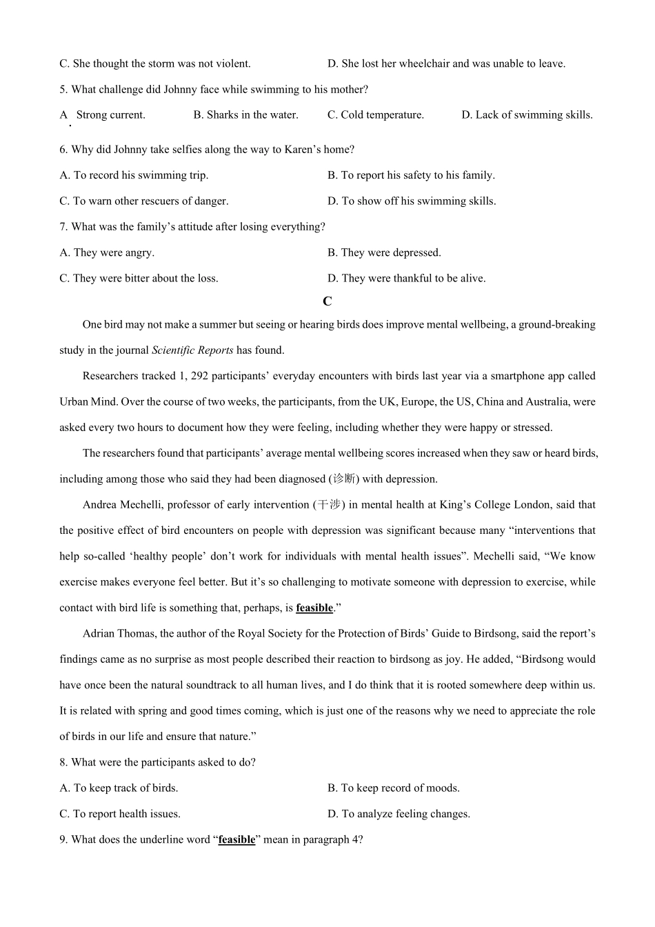 广东省茂名市茂名七校2024-2025学年高一下学期2月月考英语试题.pdf_第3页