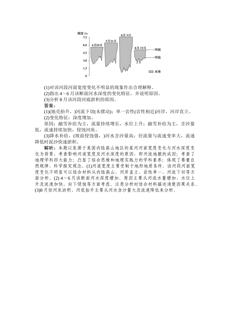 高三地理二轮专项分层特训卷-专练 15.doc_第3页