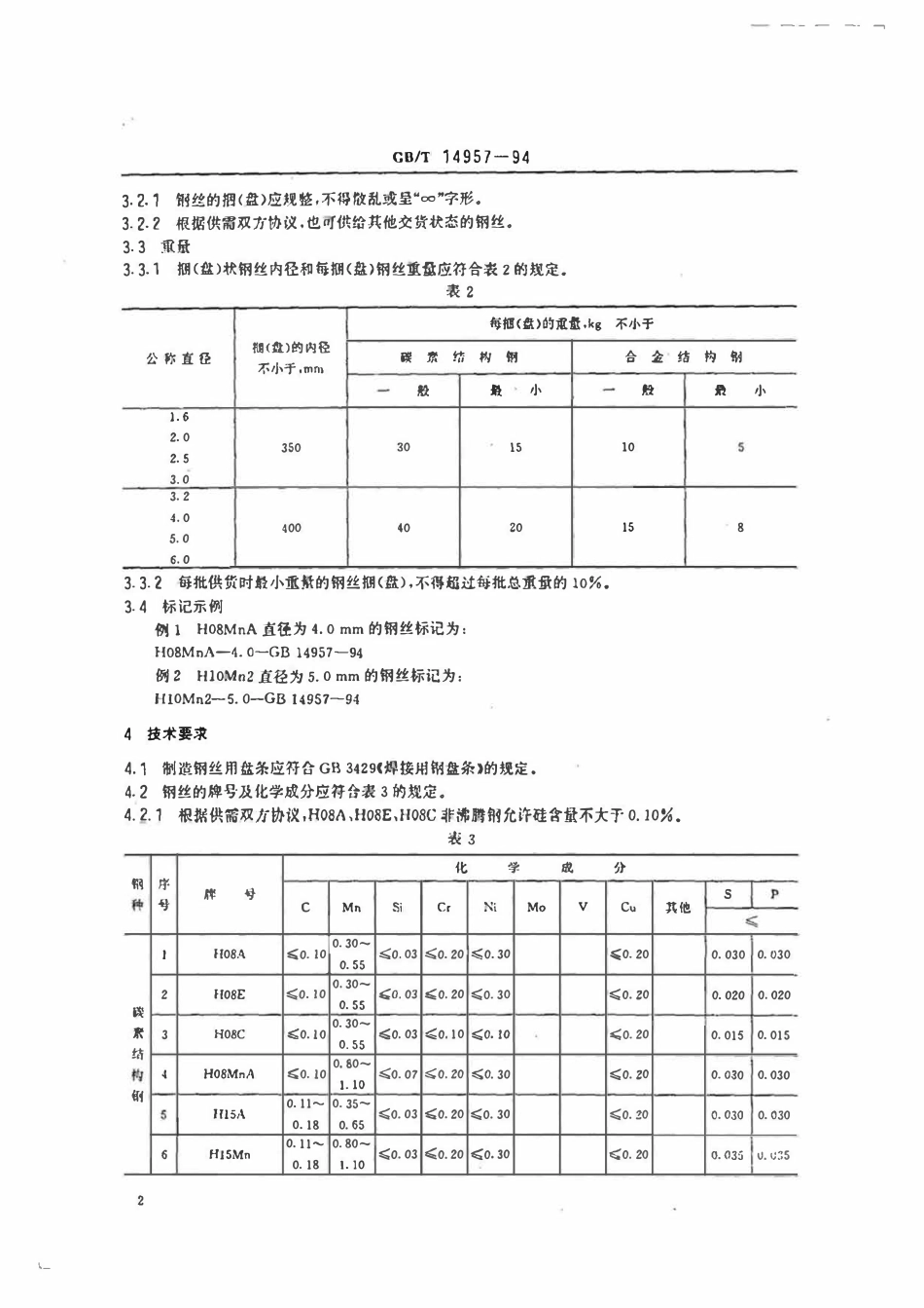 GBT14957-1994 熔化焊用钢丝(高清版).pdf_第3页