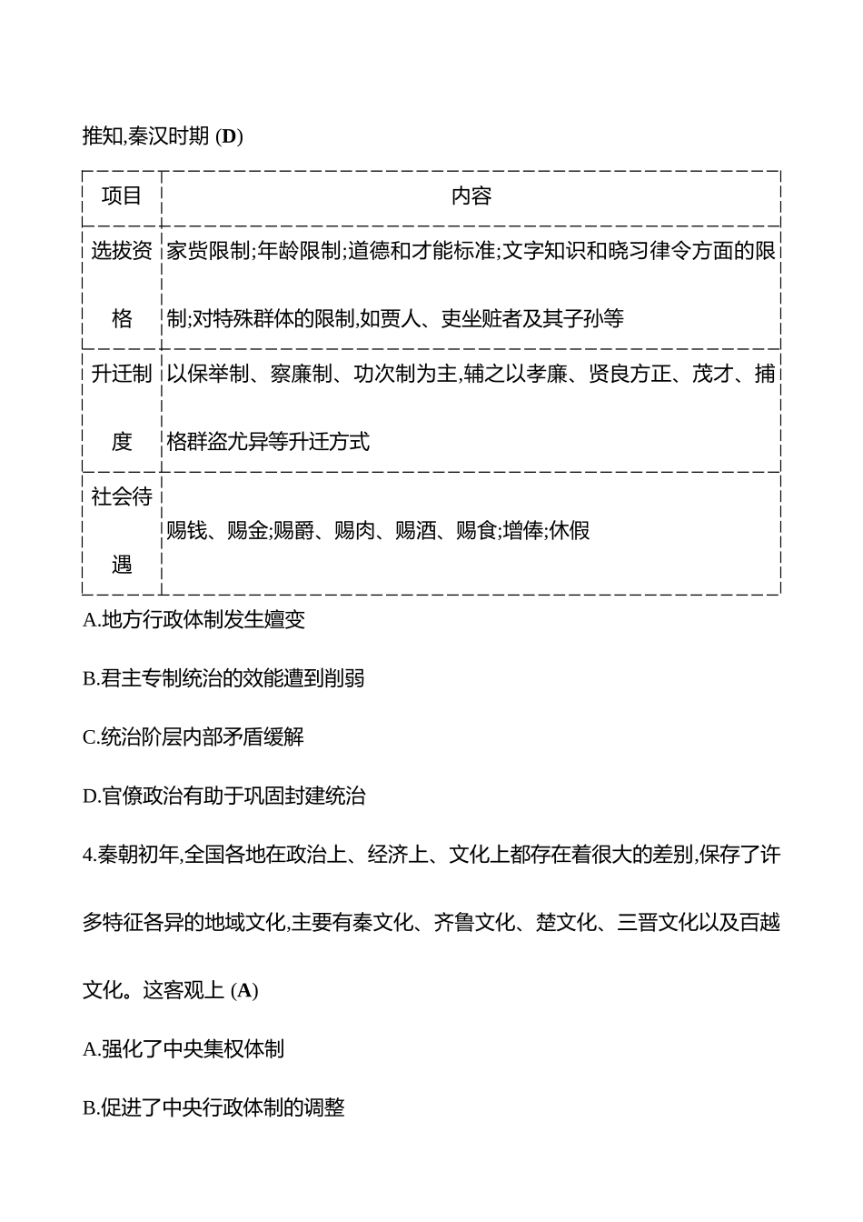 2025高考冲刺答题技巧预测历史-必考热点一　中华文明起源及中国古代的政治制度.docx_第2页