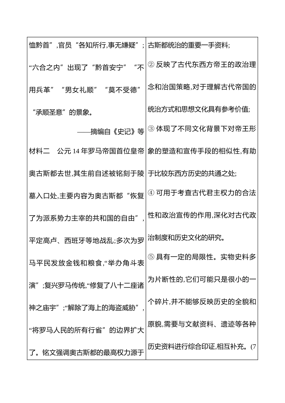 2025高考冲刺答题技巧预测历史-大题突破题型十二　史料价值类.docx_第2页