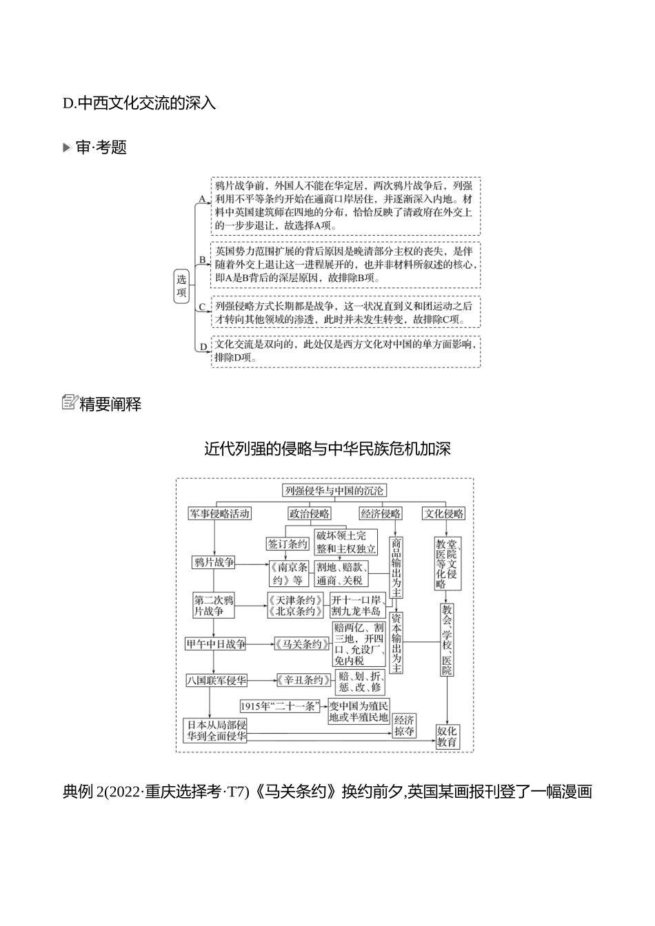 2025高考冲刺答题技巧预测历史-选择题必考热点七　从晚清时期的内忧外患与救亡图存至中华民国的建立.docx_第2页