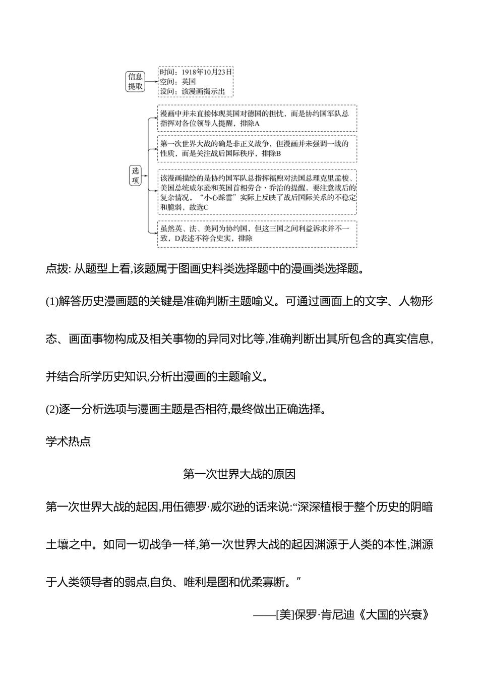 2025高考冲刺答题技巧预测历史-选择题必考热点十二　两次世界大战之间的世界.docx_第2页
