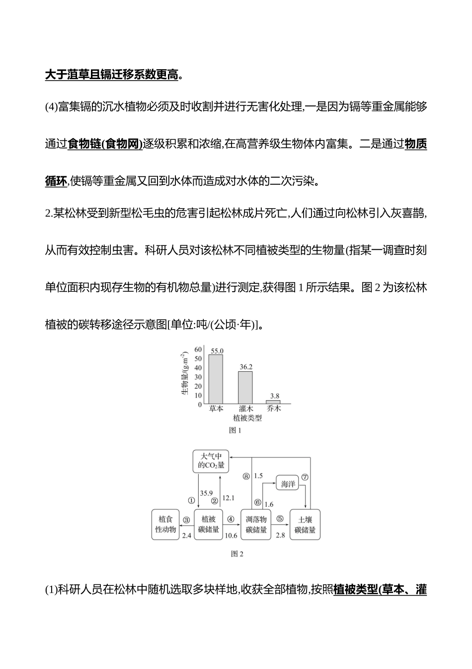 2025高考冲刺答题技巧预测生物-必考4　生态环境类.docx_第2页