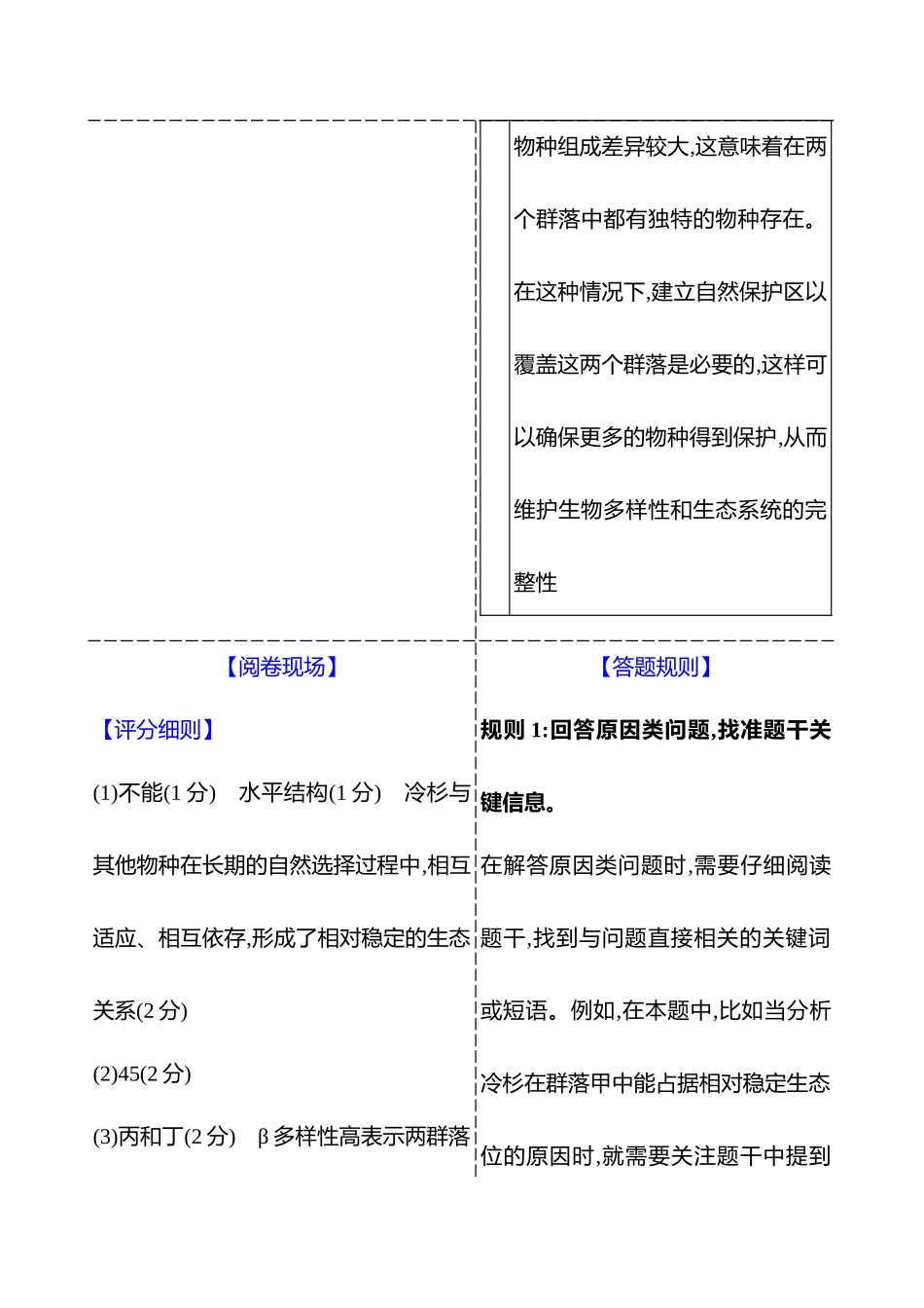 2025高考冲刺答题技巧预测生物-二　必考题型四　生态环境.docx_第3页