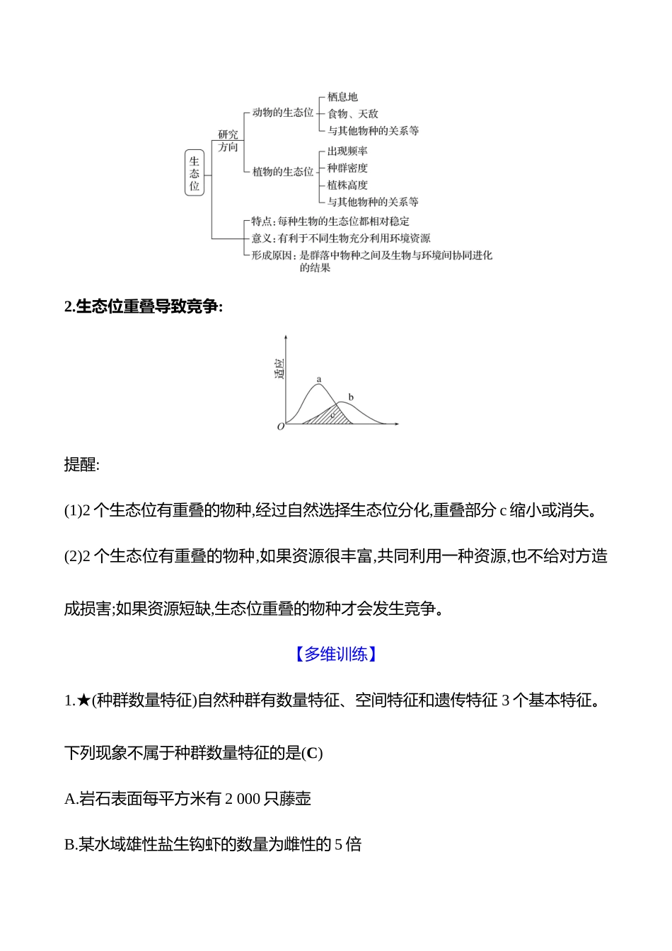 2025高考冲刺答题技巧预测生物-一　必考热点七　生物与环境.docx_第3页