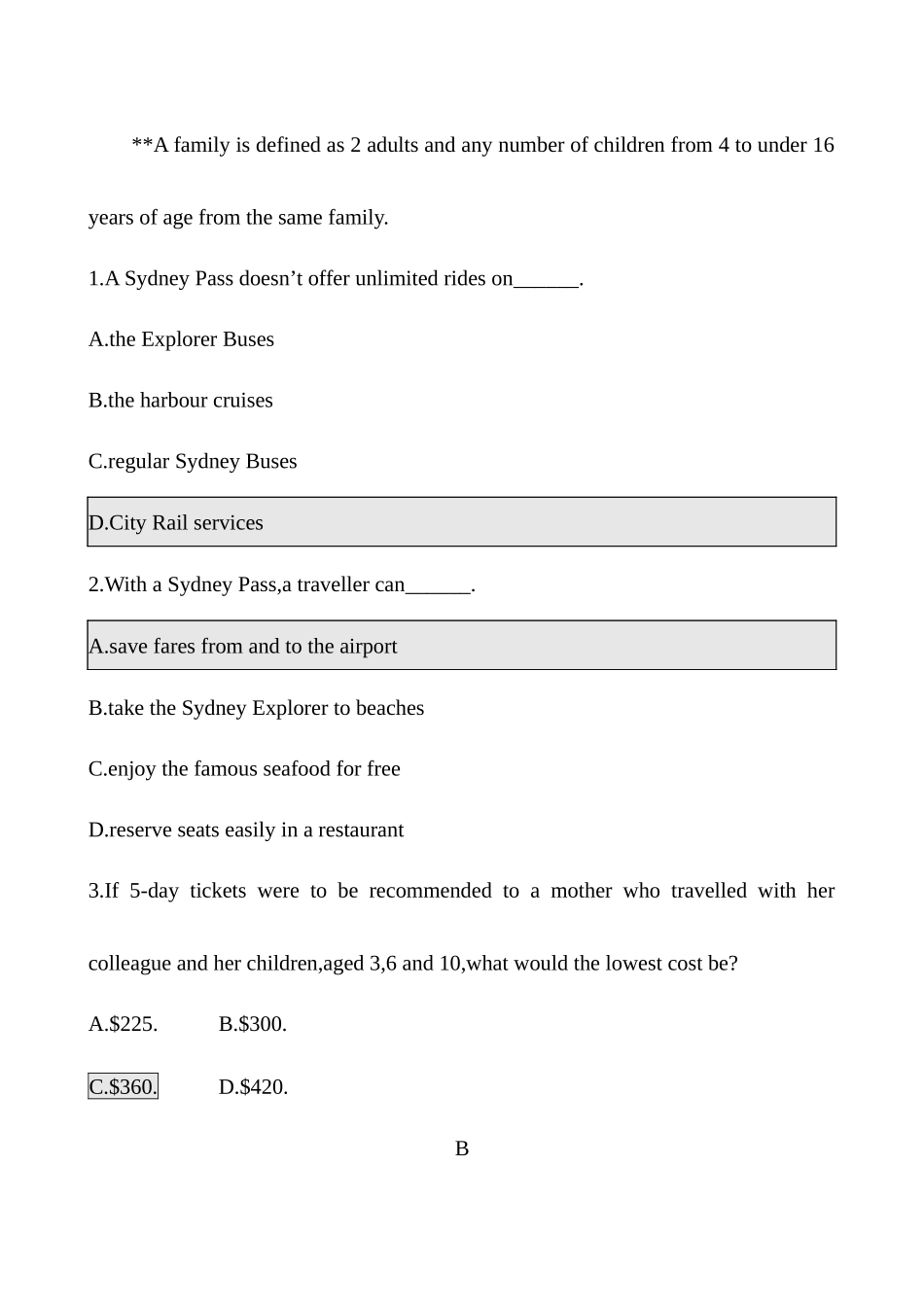 2025高考冲刺答题技巧预测英语-组合练 (十一).docx_第3页