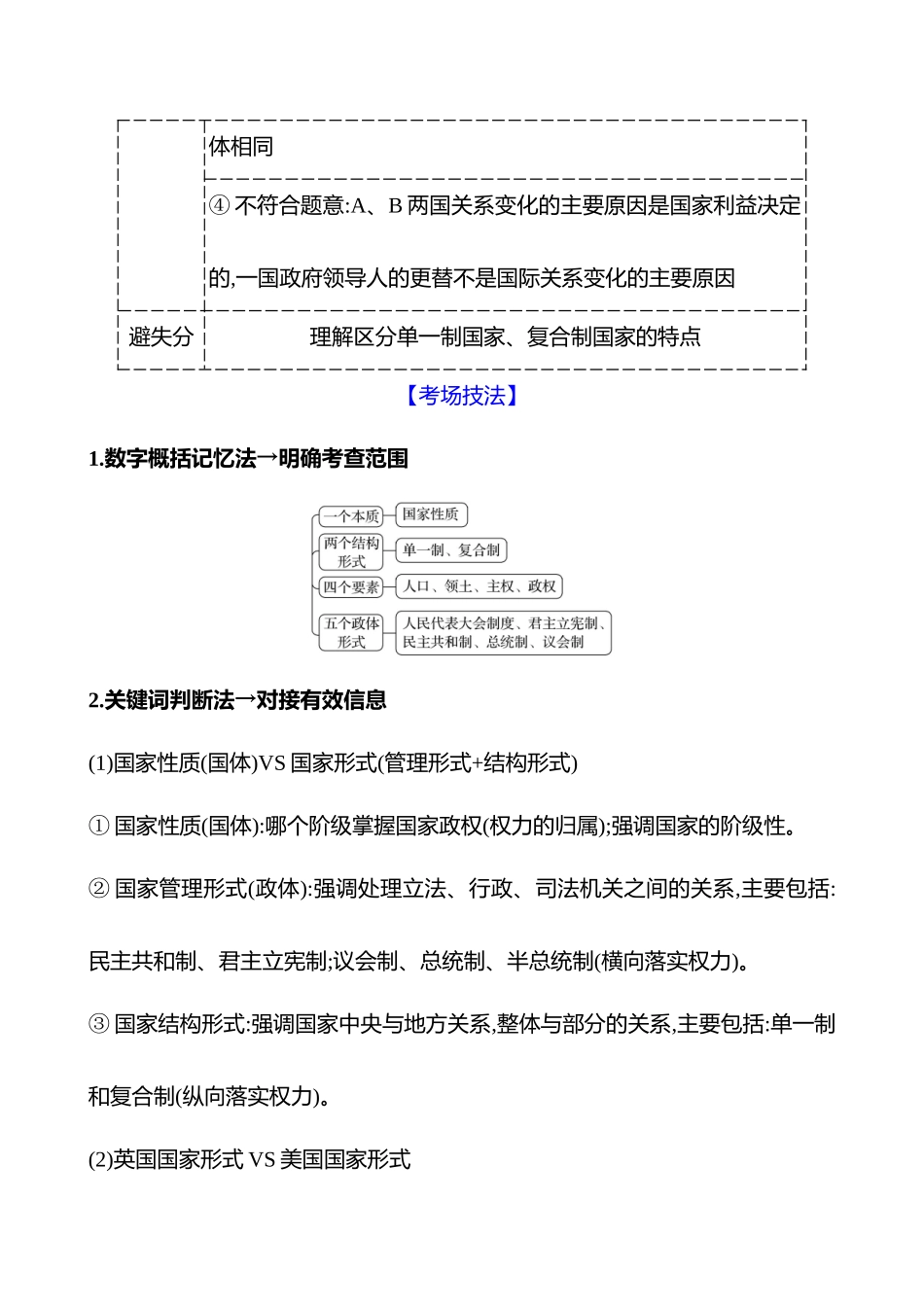 2025高考冲刺答题技巧预测政治-热点五　人民当家作主.docx_第3页