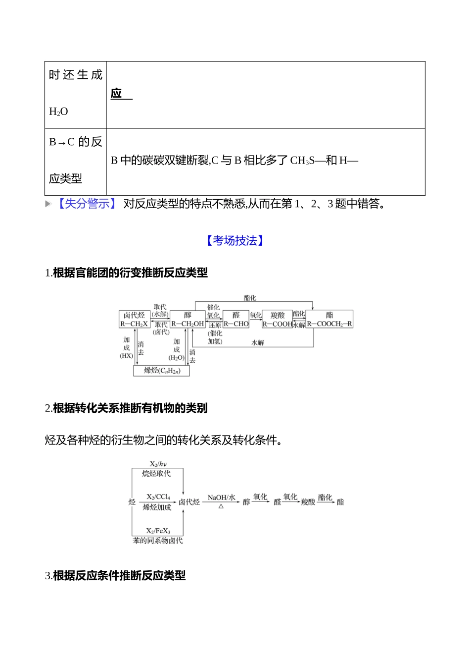 2025高考冲刺考试方法答题技巧预测化学-二  题型5　有机化学基础.docx_第3页