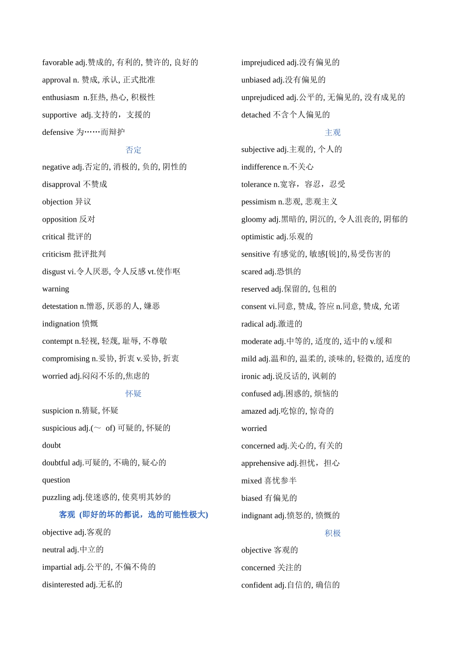 2025年高考英语应用-31.神态与情感的表达方法.docx_第2页
