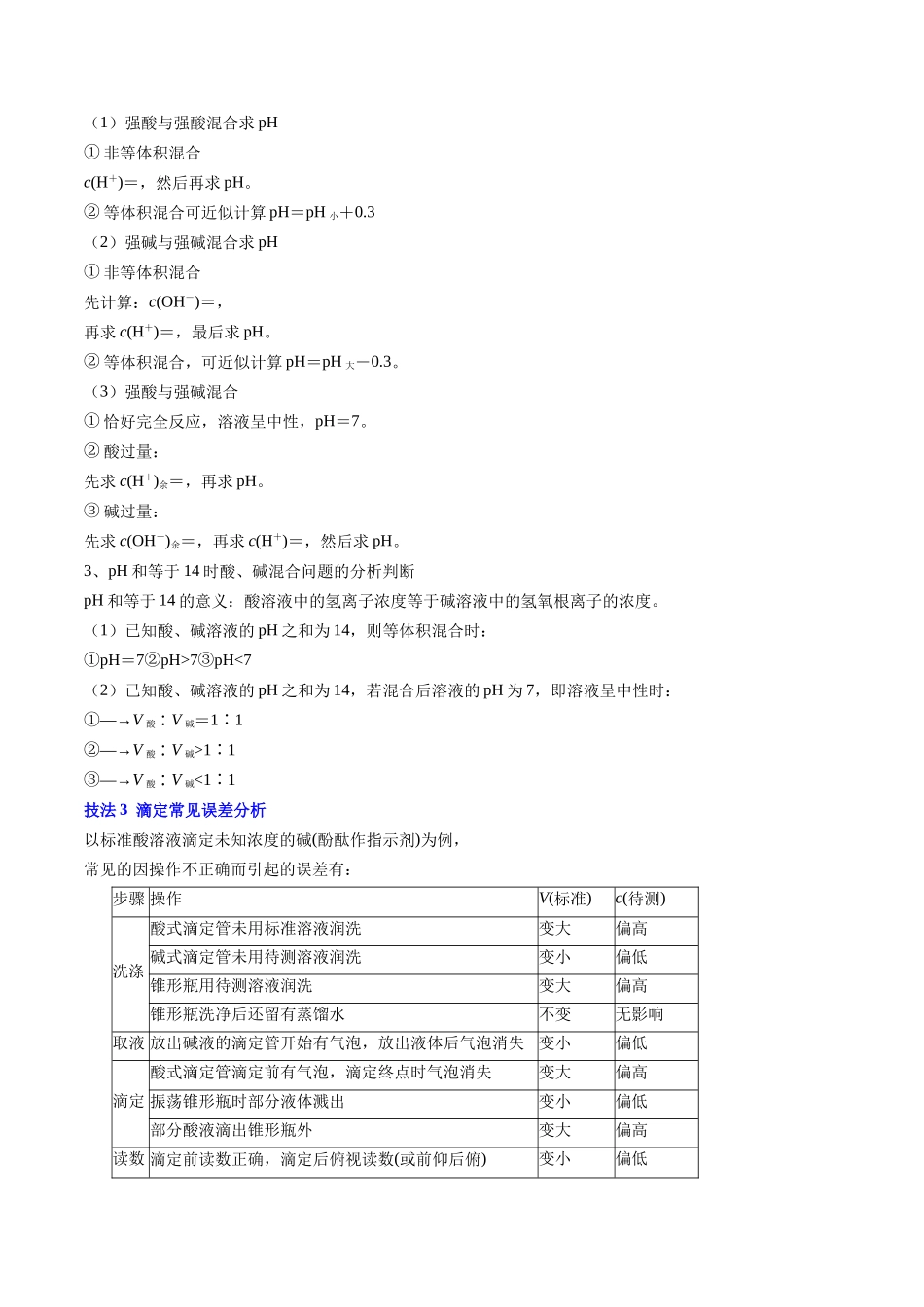 抢分秘籍6 水溶液中的离子平衡-2025年高考化学冲刺抢押秘籍（解析版） .docx_第2页