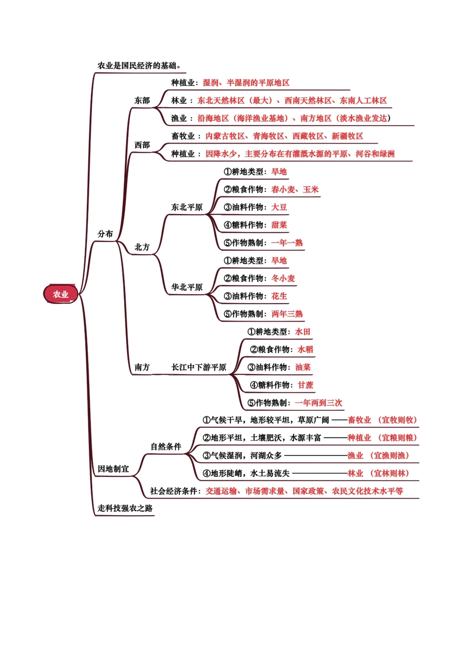 专题11  我国的经济发展-2025年会考地理知识点梳理（背诵版）.docx_第2页