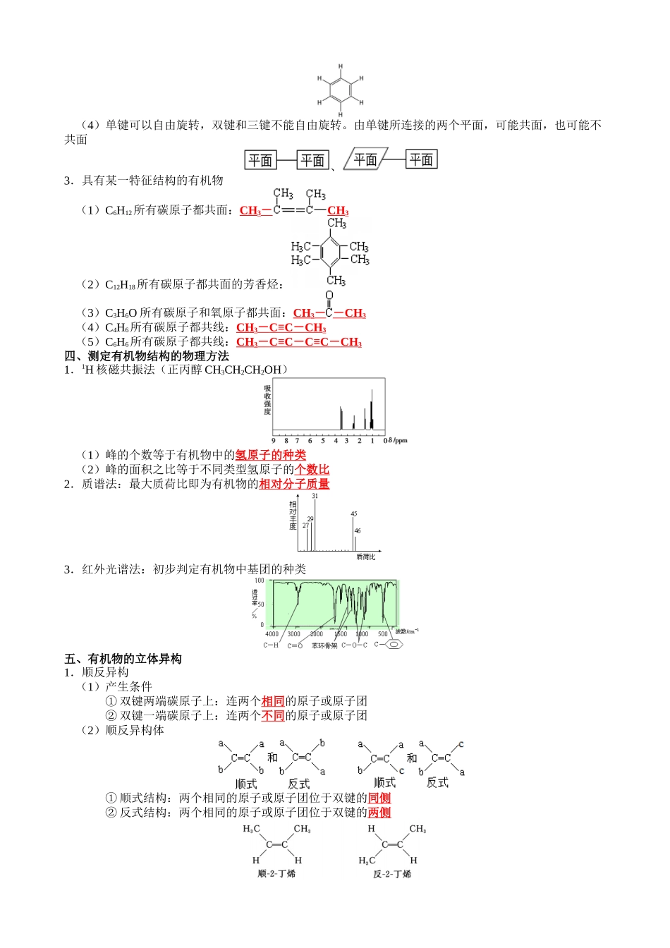 【高考化学】2025版高考化学丨有机化学基础》必背知识汇总.docx_第2页
