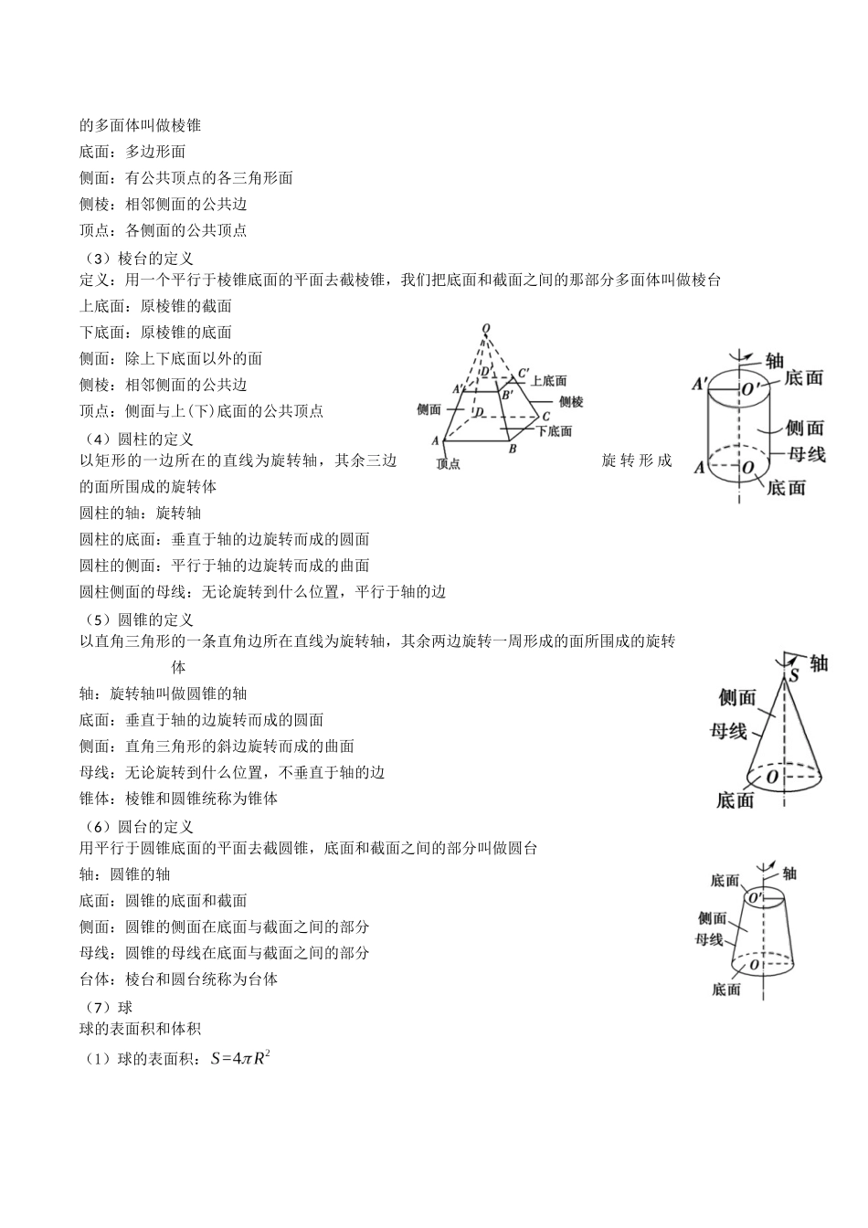 【学考复习】2024年高中数学学业水平考点归纳-07第七章立体几何初步（解析版）.docx_第2页