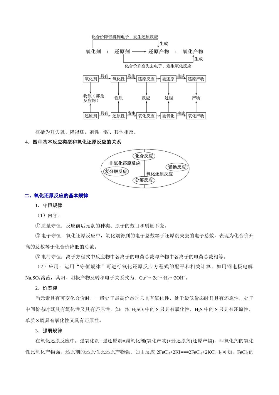 2025年考点一遍过高考化学-考点13氧化还原反应.doc_第2页