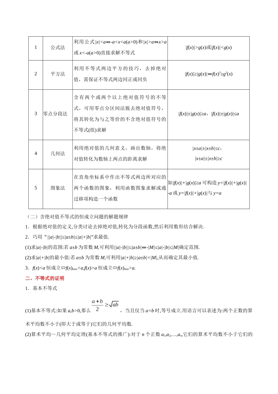 2025年考点一遍过高考理科数学-考点60不等式选讲.docx_第3页