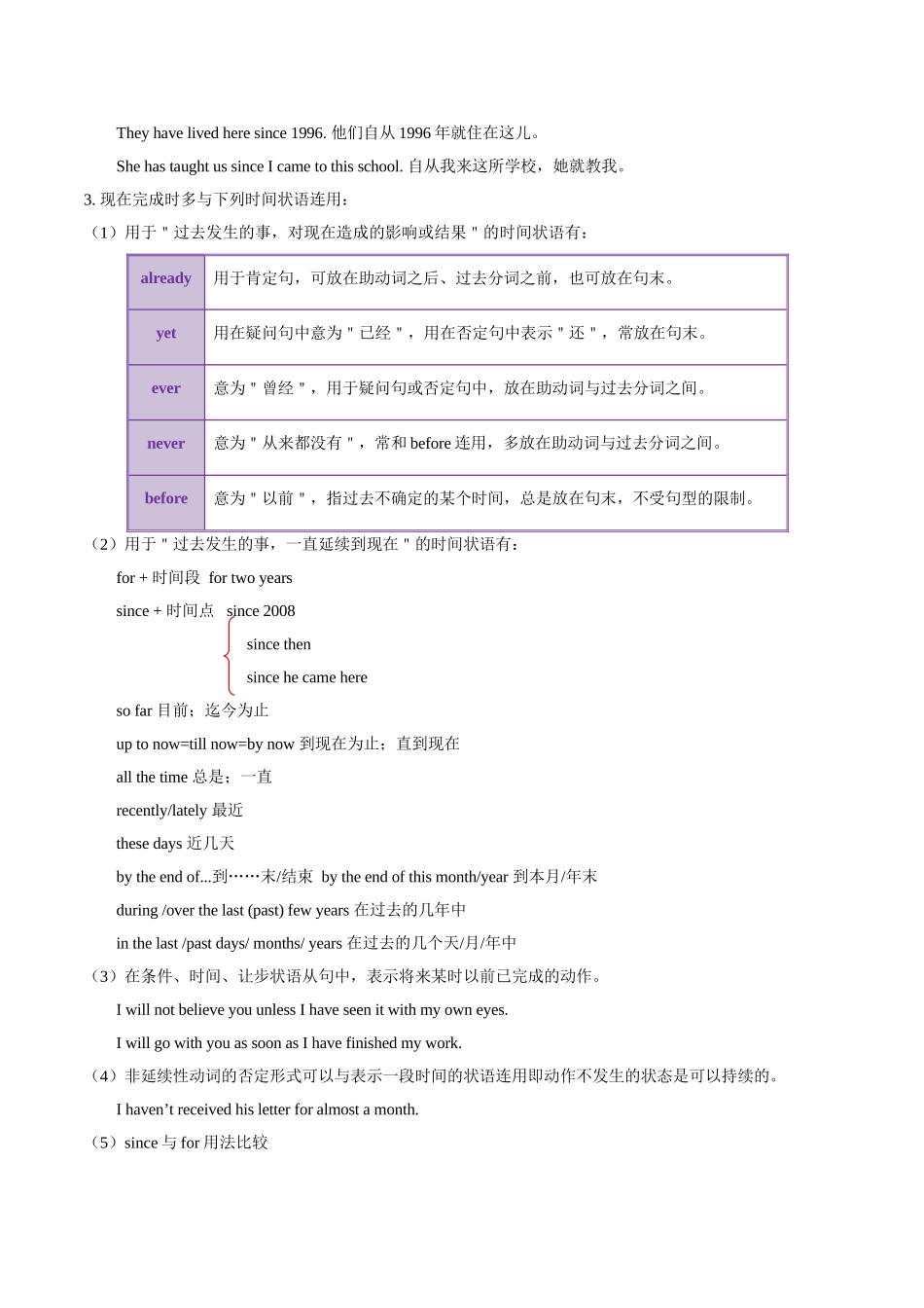2025年考点一遍过高考英语-考点11完成时.doc_第2页