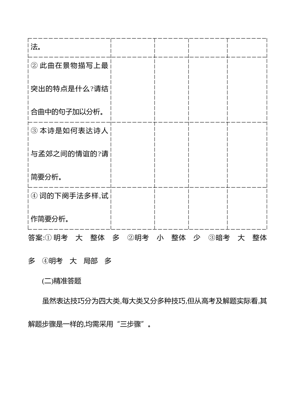 2026版高中全程复习方略语文强基版-专题五活动审答规范,遵循解题步骤.docx_第3页