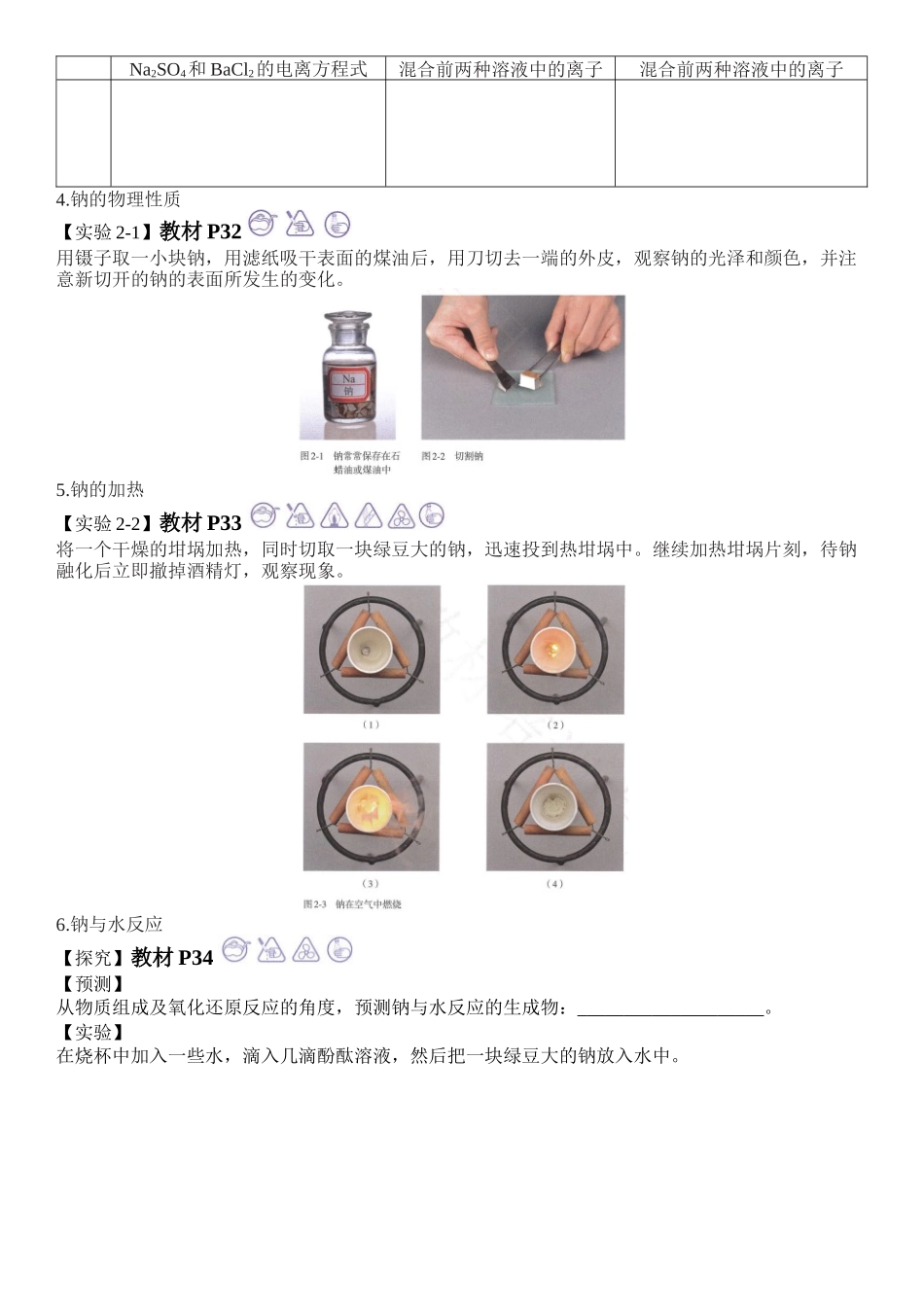 高考（中）化学实验专项----基于五本教材回归教材实验（人教版教材版）.docx_第2页
