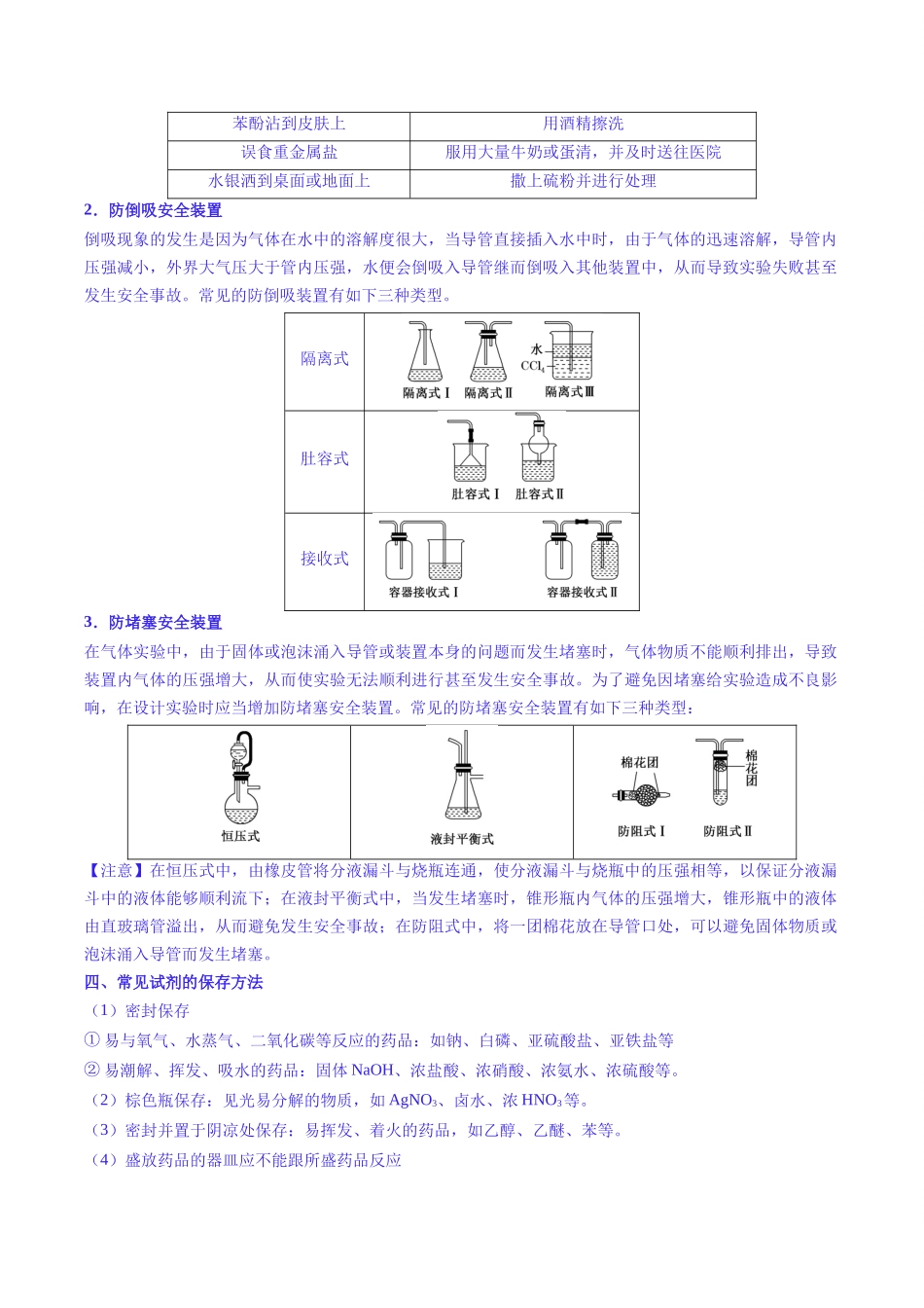 题型02化学实验基础（原卷版）-2025年高考化学二轮专项实验热点题型归纳.docx_第3页