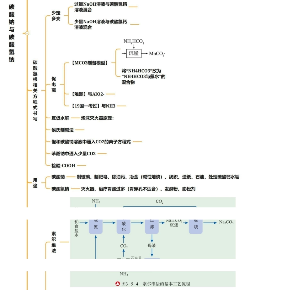 2025年高考化学-25版元素化合物系列02-2碳酸钠与碳酸氢钠.pdf_第2页