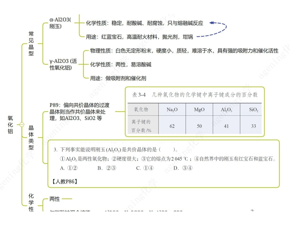 2025年高考化学-25版元素化合物系列IIIA族-铝及其化合物.pdf_第3页