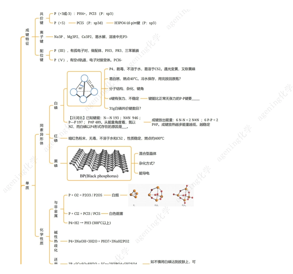 2025年高考化学-25版元素化合物系列VA族-5磷及其化合物.pdf_第1页