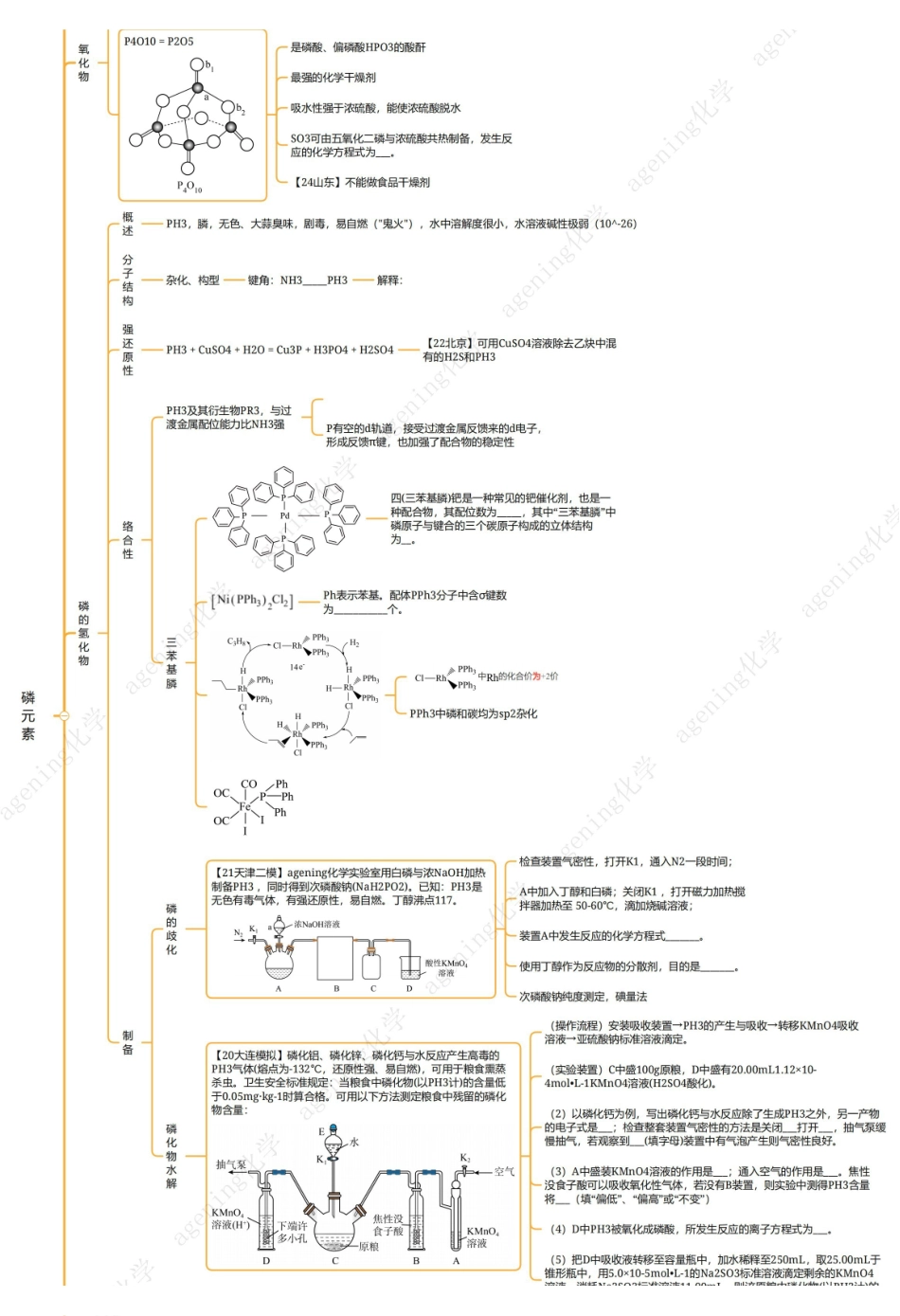 2025年高考化学-25版元素化合物系列VA族-5磷及其化合物.pdf_第2页