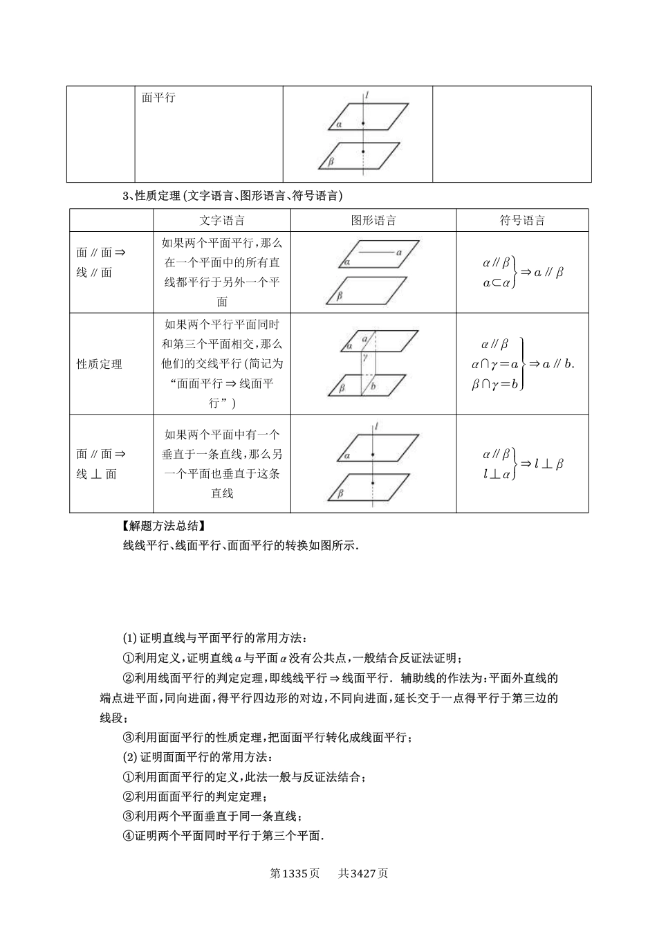 第48讲直线、平面平行的判定与性质-高考数学必刷题（解析版）.pdf_第2页